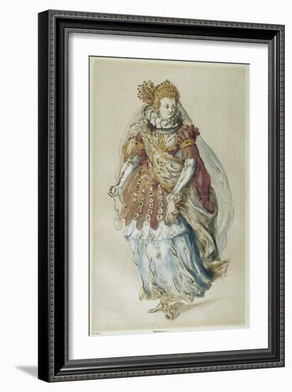 A Transformed Statue-Inigo Jones-Framed Giclee Print