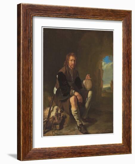 A Traveller at Rest-Frans Van Mieris-Framed Giclee Print