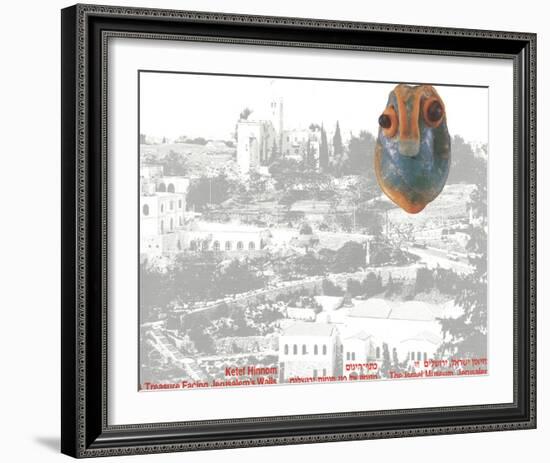 A Treasure Facing Jerusalem's Walls-Ketef Hinnom-Framed Premium Edition