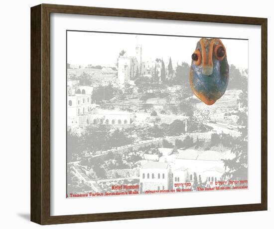 A Treasure Facing Jerusalem's Walls-Ketef Hinnom-Framed Premium Edition