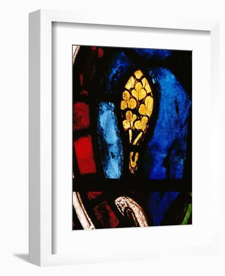 A Tree Emerges from the Flood, Stained Glass-null-Framed Giclee Print