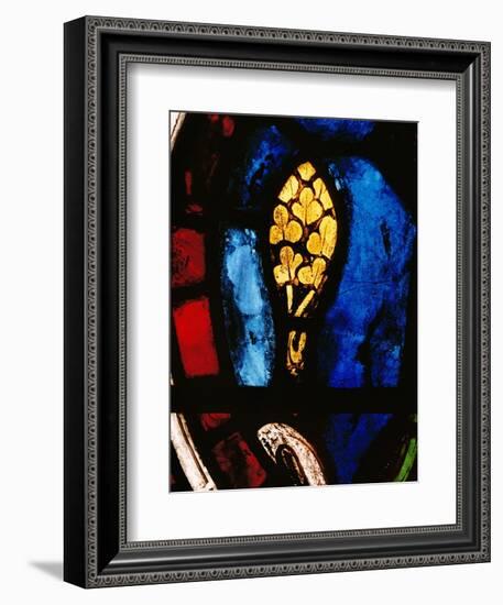 A Tree Emerges from the Flood, Stained Glass-null-Framed Giclee Print