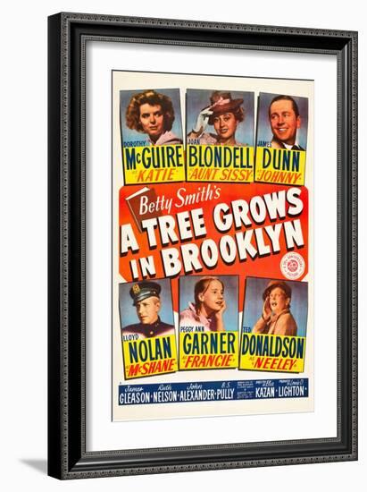 A Tree Grows in Brooklyn, 1945-null-Framed Giclee Print