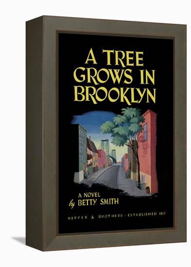 A Tree Grows In Brooklyn-null-Framed Stretched Canvas