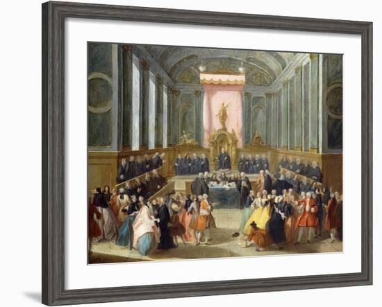 A Tribunal-François Octavien-Framed Giclee Print