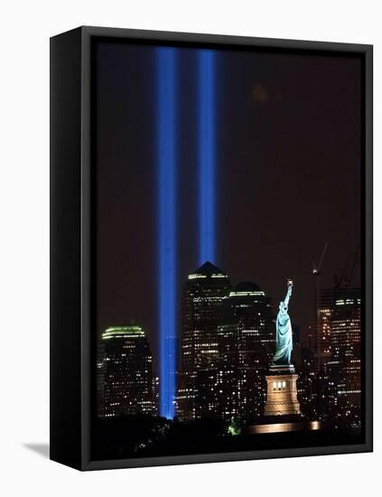 A Tribute in Light-null-Framed Premier Image Canvas