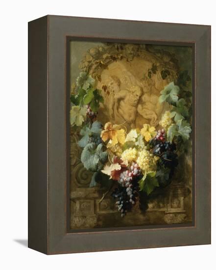 A Tribute to Bacchus-Jean Baptiste Claude Robie-Framed Premier Image Canvas