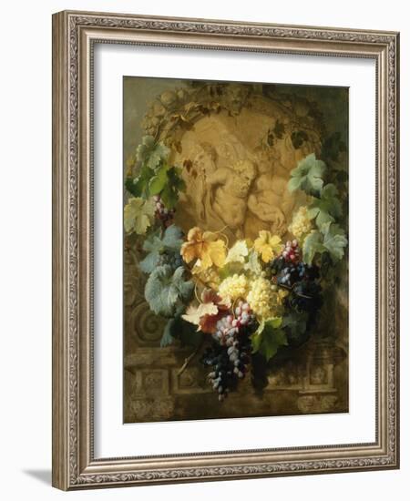 A Tribute to Bacchus-Jean Baptiste Claude Robie-Framed Giclee Print