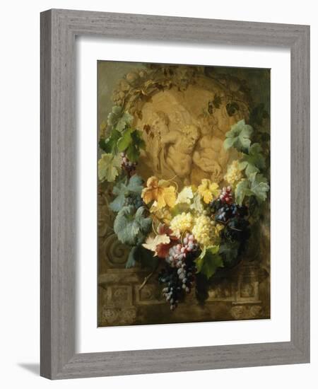 A Tribute to Bacchus-Jean Baptiste Claude Robie-Framed Giclee Print