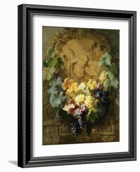 A Tribute to Bacchus-Jean Baptiste Claude Robie-Framed Giclee Print