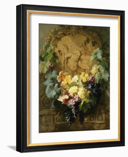 A Tribute to Bacchus-Jean Baptiste Claude Robie-Framed Giclee Print