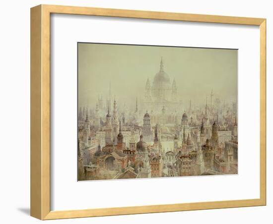 A Tribute to Sir Christopher Wren-Charles Robert Cockerell-Framed Giclee Print