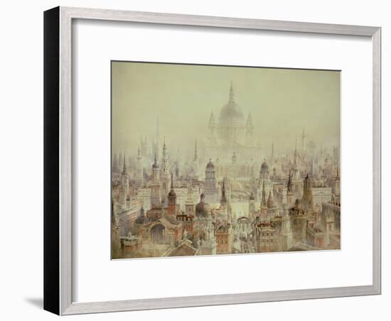 A Tribute to Sir Christopher Wren-Charles Robert Cockerell-Framed Giclee Print