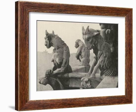 A Trio of Gargoyles-null-Framed Photographic Print