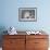 A Trio of Reef Manta Rays Swimming Above a Reef Top-Stocktrek Images-Framed Photographic Print displayed on a wall