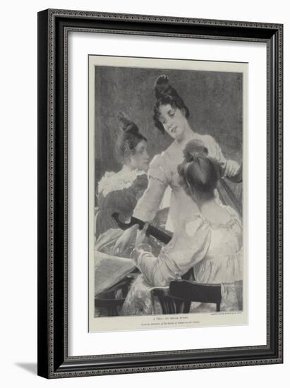 A Trio-Edgar Bundy-Framed Giclee Print