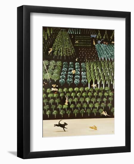 A Trip of Rabbits, 2009-Rebecca Campbell-Framed Giclee Print