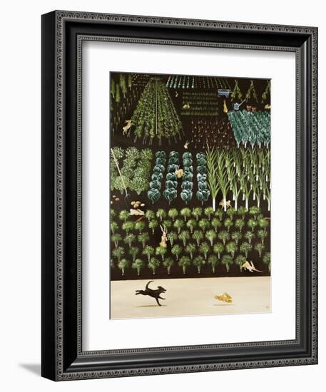 A Trip of Rabbits, 2009-Rebecca Campbell-Framed Giclee Print