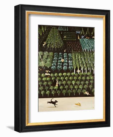 A Trip of Rabbits, 2009-Rebecca Campbell-Framed Giclee Print