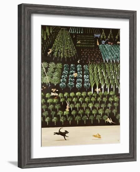 A Trip of Rabbits, 2009-Rebecca Campbell-Framed Giclee Print