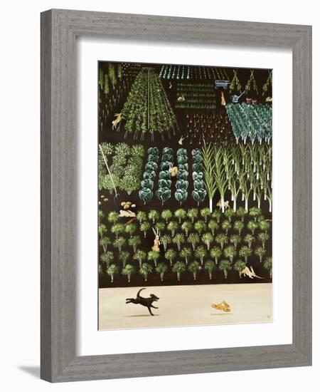 A Trip of Rabbits, 2009-Rebecca Campbell-Framed Giclee Print