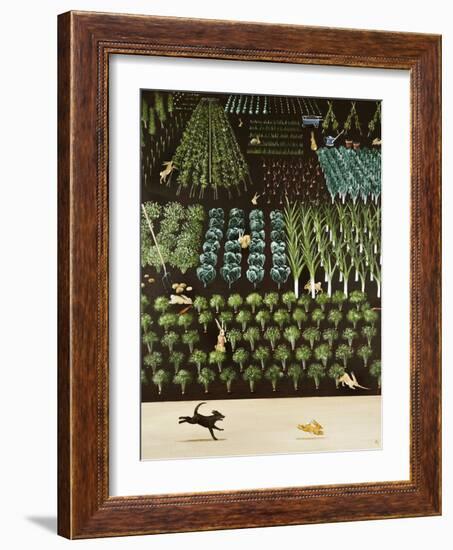 A Trip of Rabbits, 2009-Rebecca Campbell-Framed Giclee Print