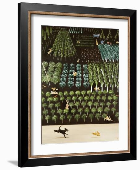 A Trip of Rabbits, 2009-Rebecca Campbell-Framed Giclee Print