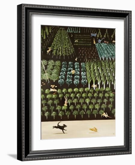 A Trip of Rabbits, 2009-Rebecca Campbell-Framed Giclee Print