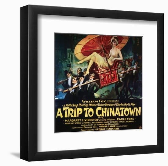 A Trip To Chinatown - 1926-null-Framed Giclee Print