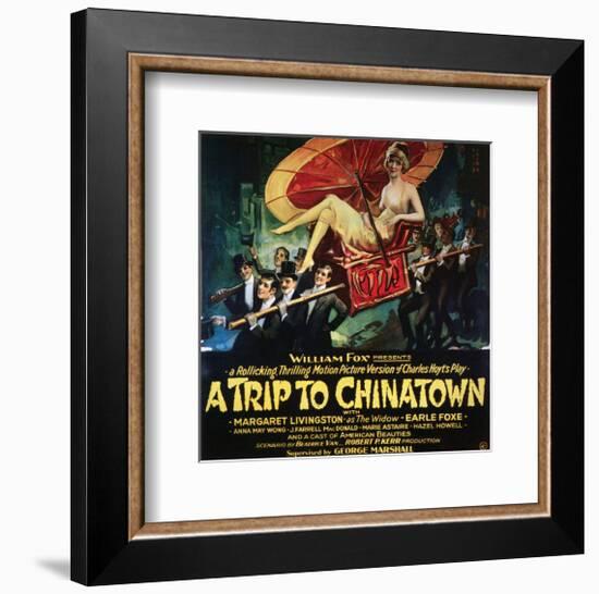 A Trip To Chinatown - 1926-null-Framed Giclee Print