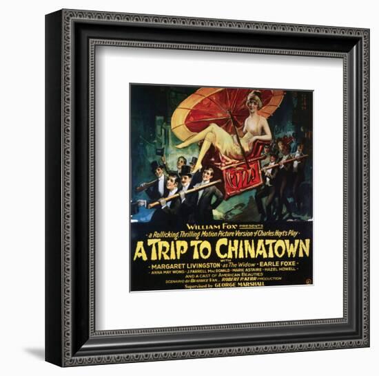 A Trip To Chinatown - 1926-null-Framed Giclee Print