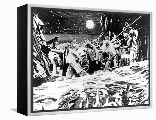 A Trip To The Moon, (AKA Le Voyage Dans La Lune), 1902-null-Framed Stretched Canvas