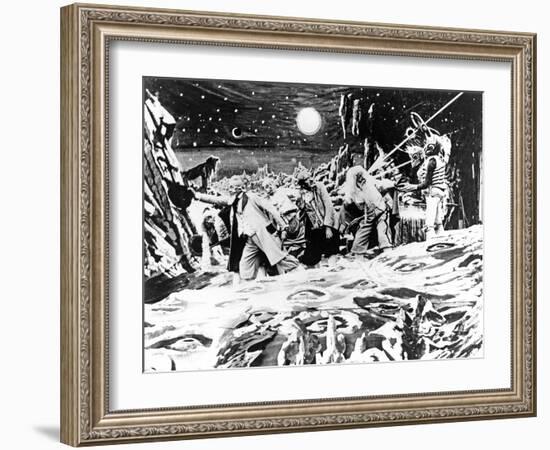 A Trip To The Moon, (AKA Le Voyage Dans La Lune), 1902-null-Framed Photo