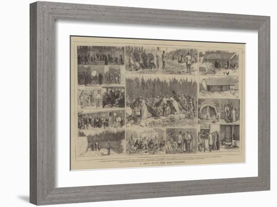 A Trip with the Hop Pickers-Alfred Chantrey Corbould-Framed Giclee Print