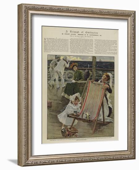 A Triumph of Civilisation-William Hatherell-Framed Giclee Print