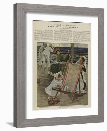 A Triumph of Civilisation-William Hatherell-Framed Giclee Print