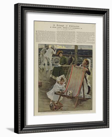 A Triumph of Civilisation-William Hatherell-Framed Giclee Print