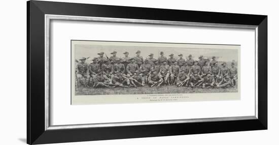 A Troop of Natal Carbineers-null-Framed Giclee Print