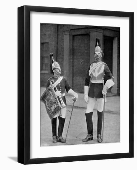 A Trooper and Trumpeter of the Royal Horse Guards, 1896-Gregory & Co-Framed Giclee Print