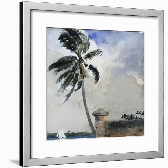 A Tropical Breeze, Nassau, 1889-90-Winslow Homer-Framed Giclee Print