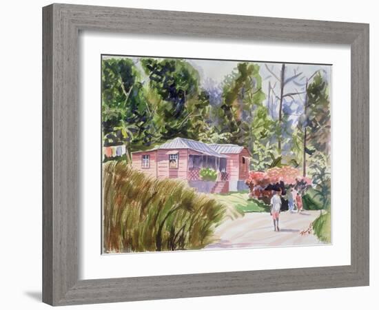 A Tropical Home, 1987-Carlton Murrell-Framed Giclee Print