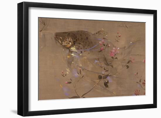 A Trout Rising-Joseph Crawhall-Framed Premium Giclee Print