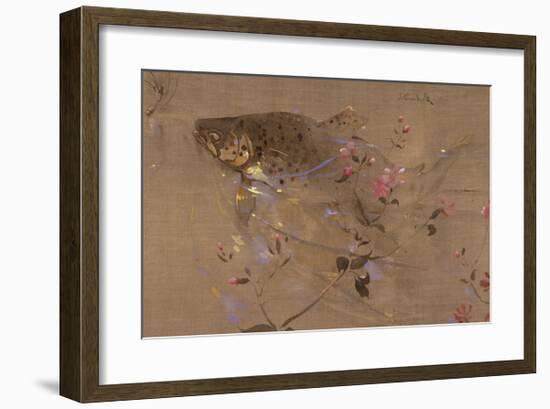 A Trout Rising-Joseph Crawhall-Framed Premium Giclee Print