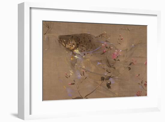 A Trout Rising-Joseph Crawhall-Framed Premium Giclee Print