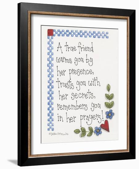 A True Friend-Debbie McMaster-Framed Giclee Print