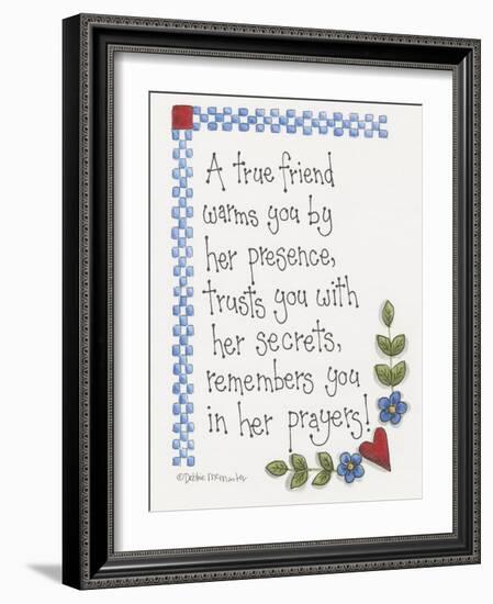 A True Friend-Debbie McMaster-Framed Giclee Print