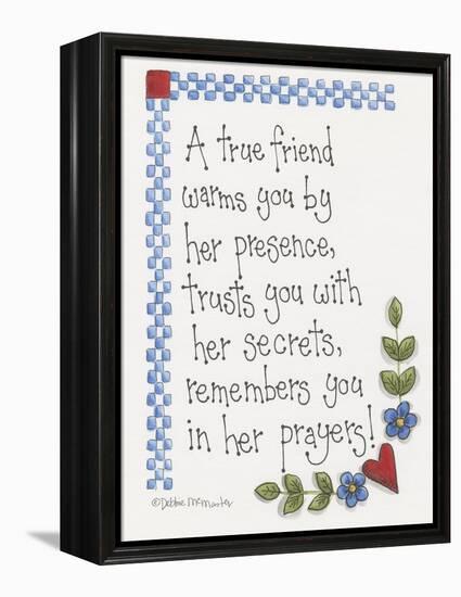 A True Friend-Debbie McMaster-Framed Premier Image Canvas