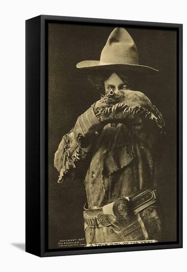 A True Girl of the West'-null-Framed Premier Image Canvas