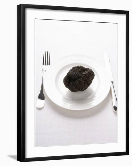 A Truffle on a White Plate-null-Framed Photographic Print