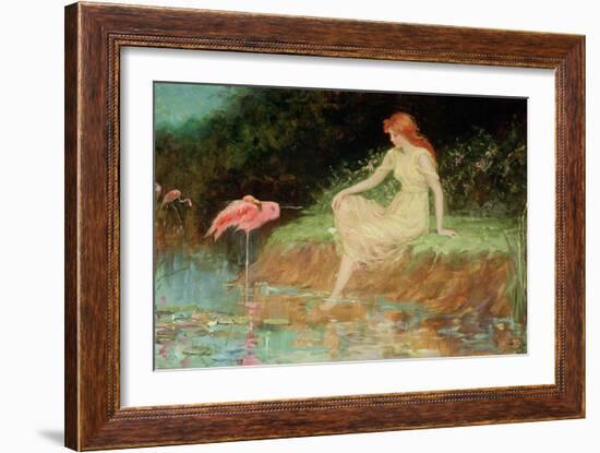 A Trusting Moment-Frederick Stuart Church-Framed Giclee Print